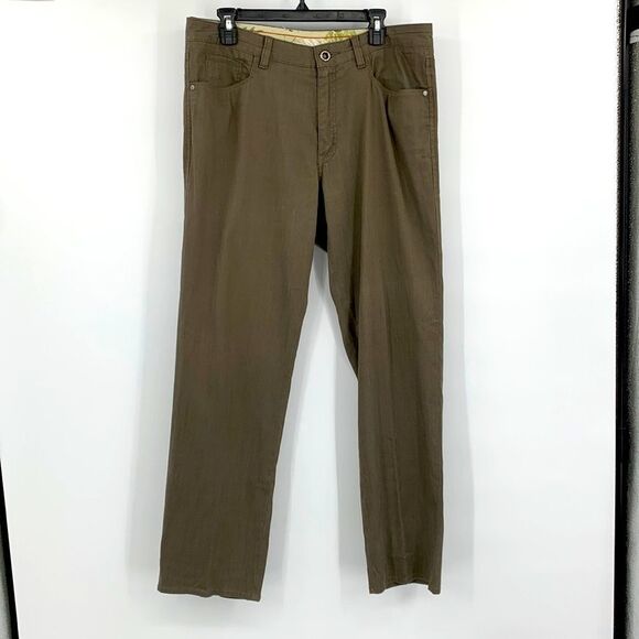 Tommy‎ Bahama Brown Pants Sz 33x32 - Picture 1 of 6